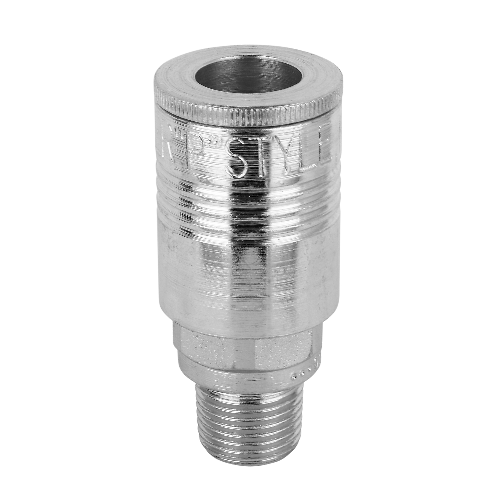 Milton, 3/8in. Male Coupler P-Style, Coupler Size 3/8 in, Model# s-1806